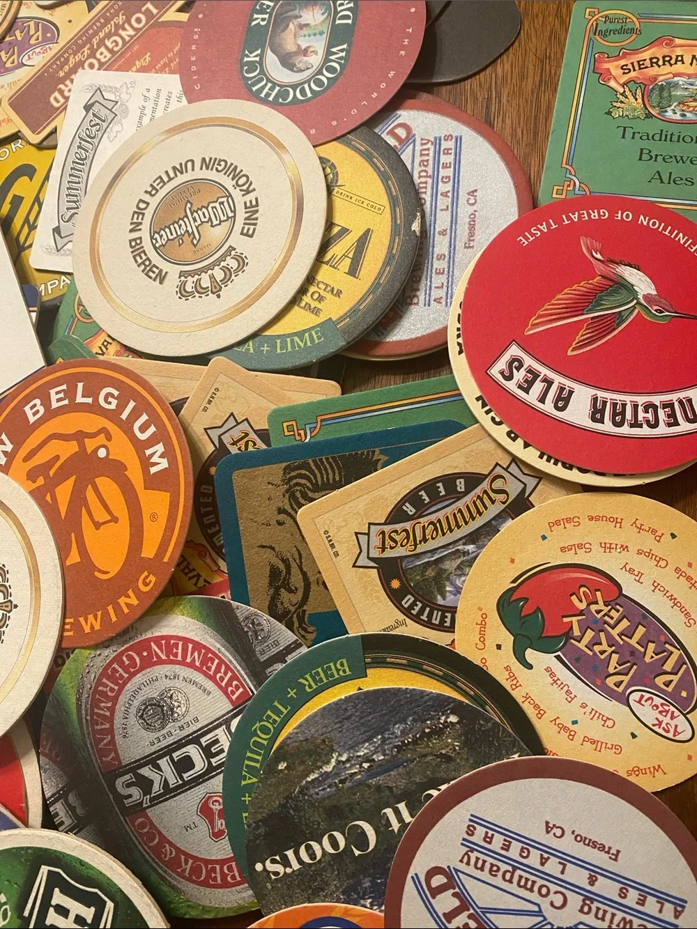 Bar Drink Coasters 93 Vintage